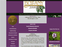 Tablet Screenshot of 2006.botanyconference.org